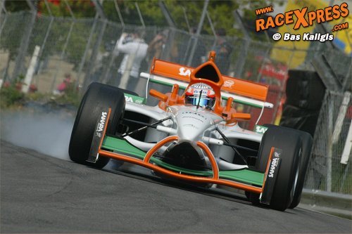 Narain Karthikeyan snel onderweg